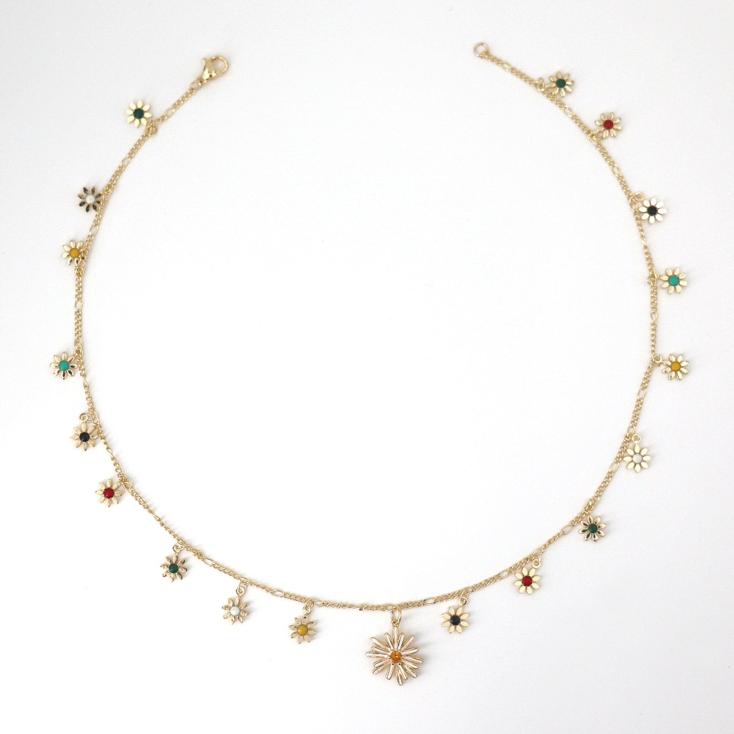 01 Fashion Flower necklace