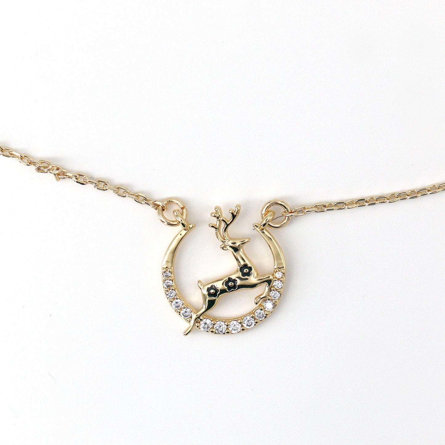 01 Fashion Deer Necklace