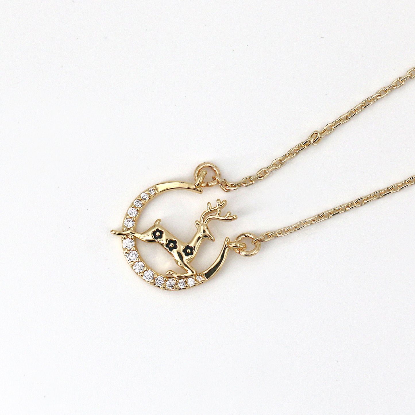 01 Fashion Deer Necklace
