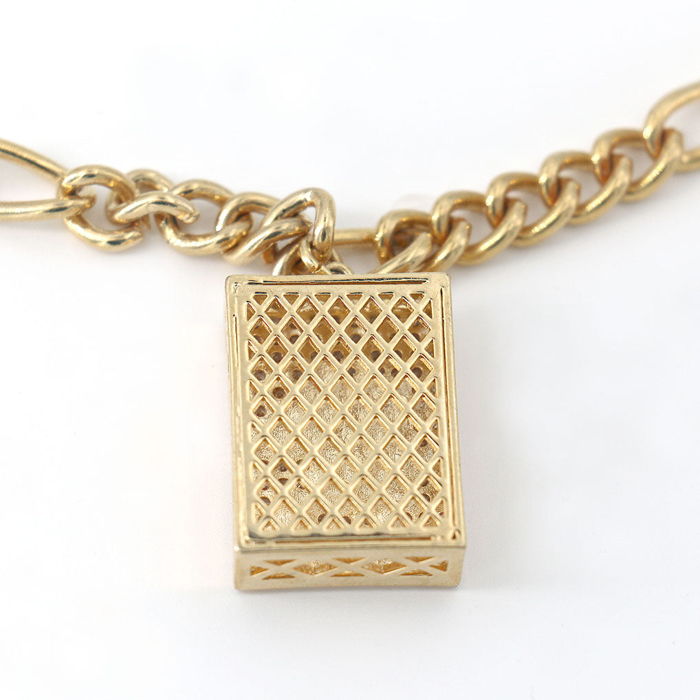 Fashion Mahjong Pendant Necklace