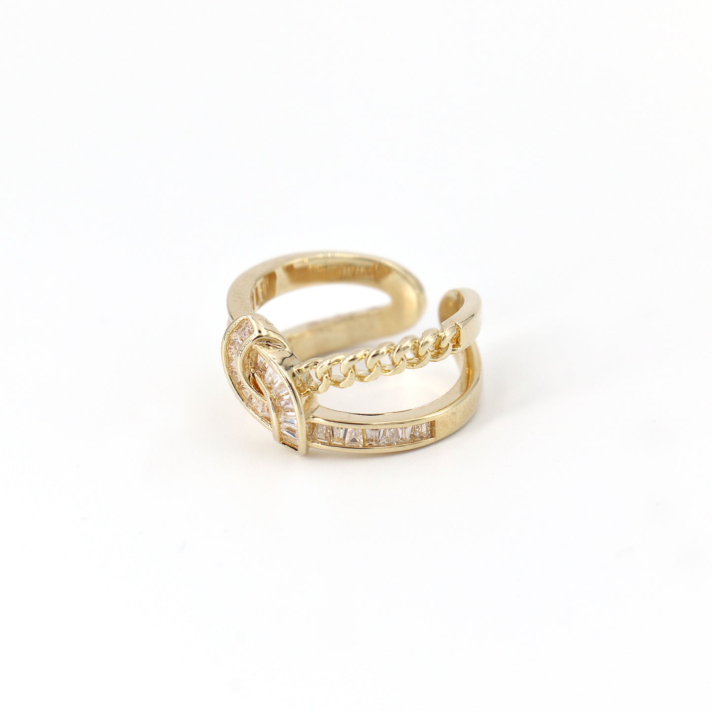 Wrapped Zircon Ring