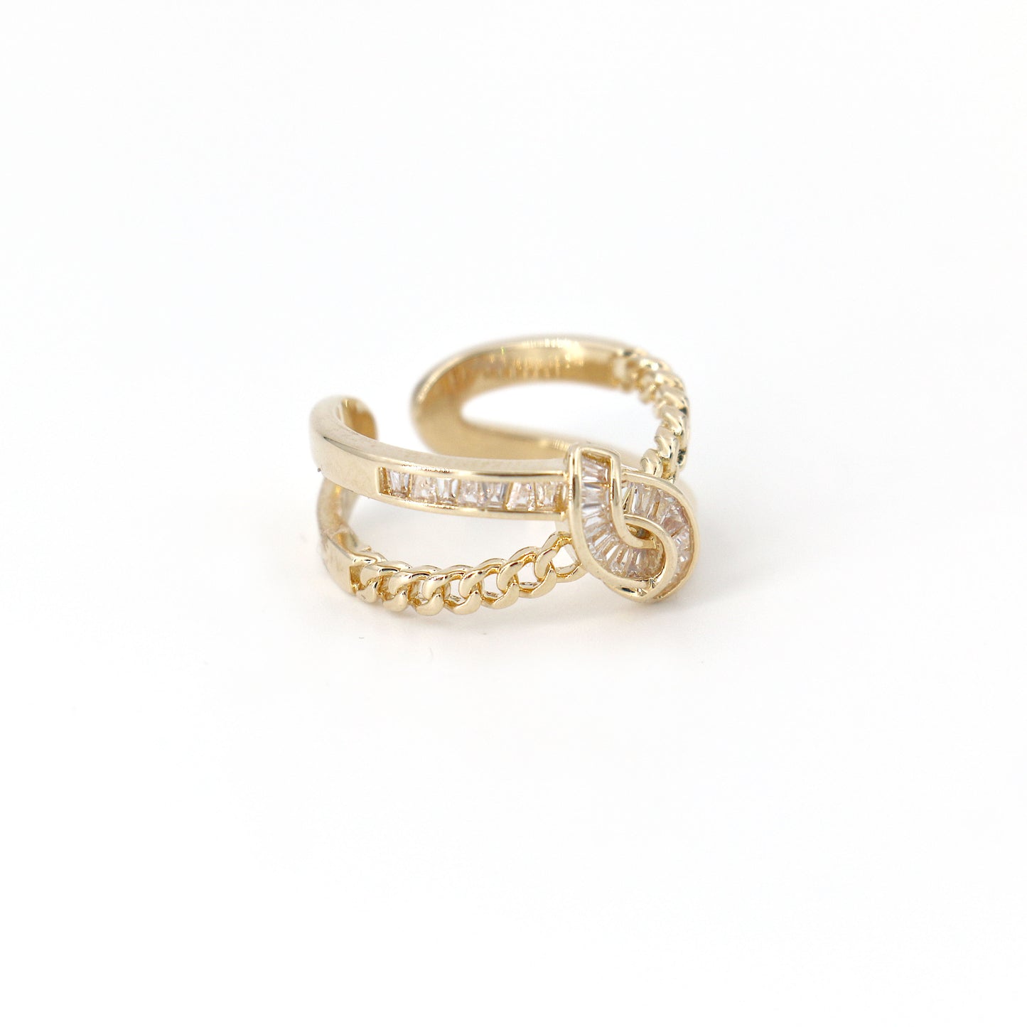 Wrapped Zircon Ring