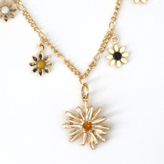 01 Fashion Flower necklace