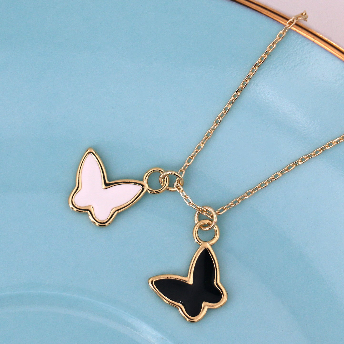01 Fashion Butterfly Necklace