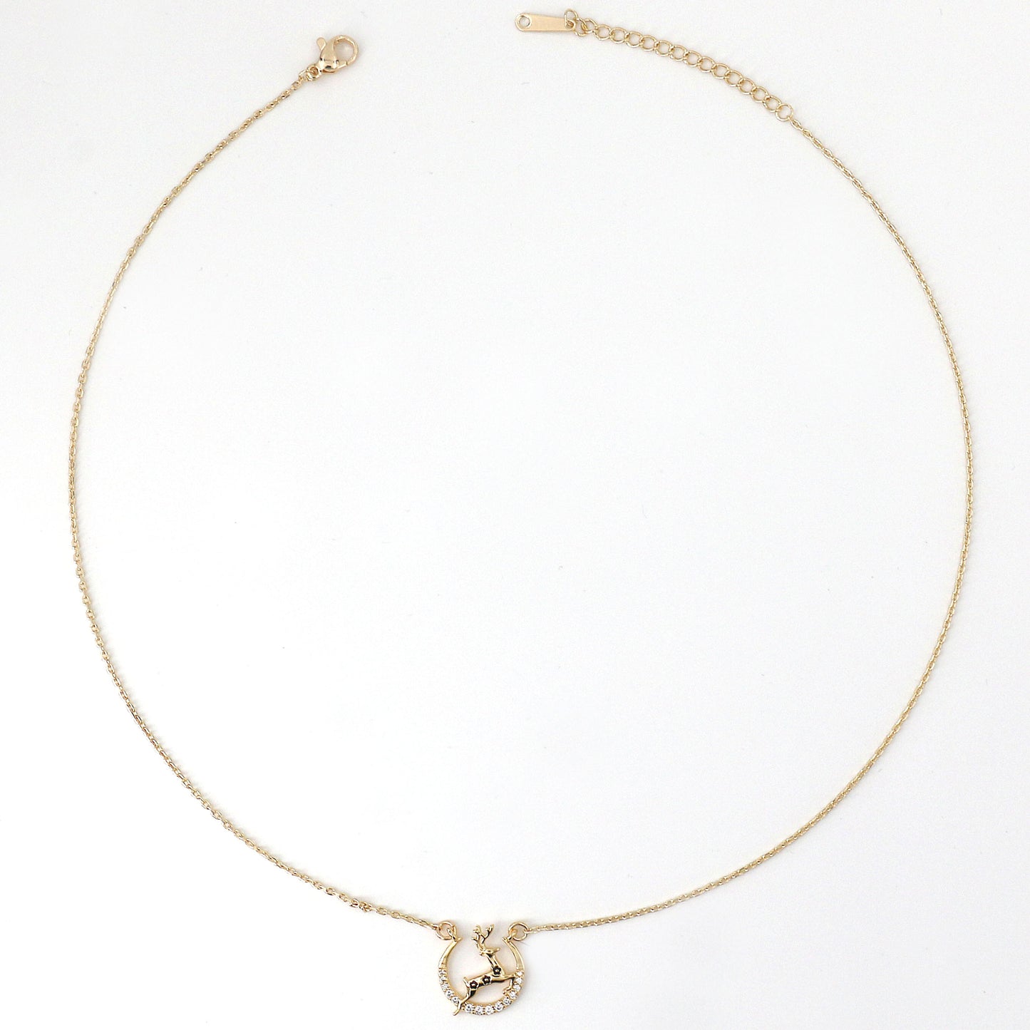 01 Fashion Deer Necklace